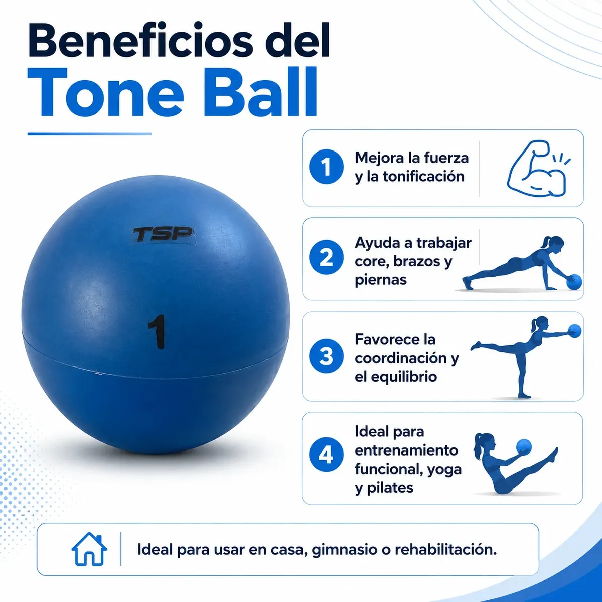 TONE BALL 1 KG TSP - Imagen 3