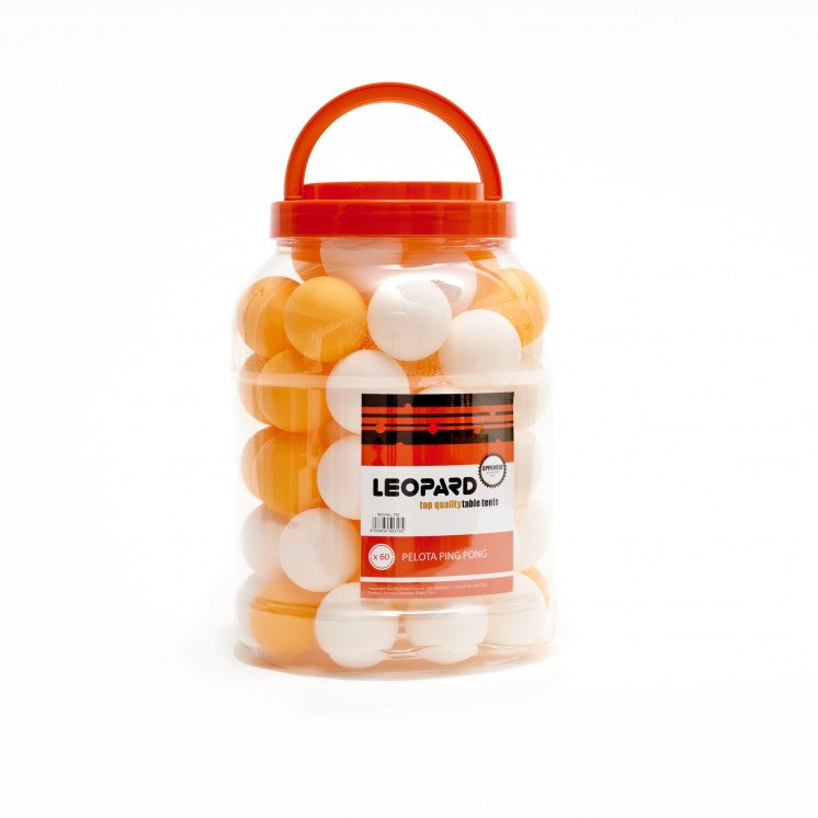 CARAMELERA X 60 PING PONG 2 NARANJA Y BLANCA - Imagen 2