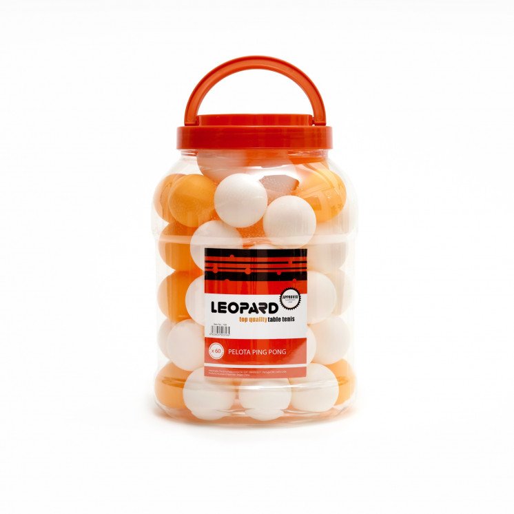 CARAMELERA X 60 PING PONG 2 NARANJA Y BLANCA
