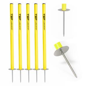 Mini Bastón de Slalom TSP 75 cm con Pinche Reforzado