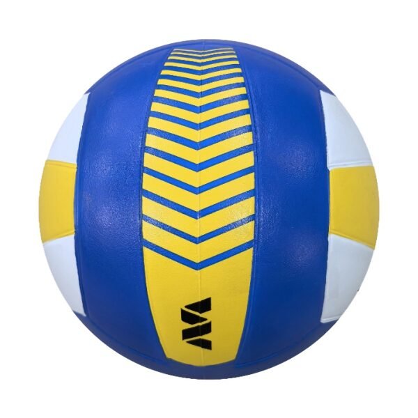 Pelota de Handball N°5 Munich Entry Caucho – Azul y Amarillo - Imagen 2