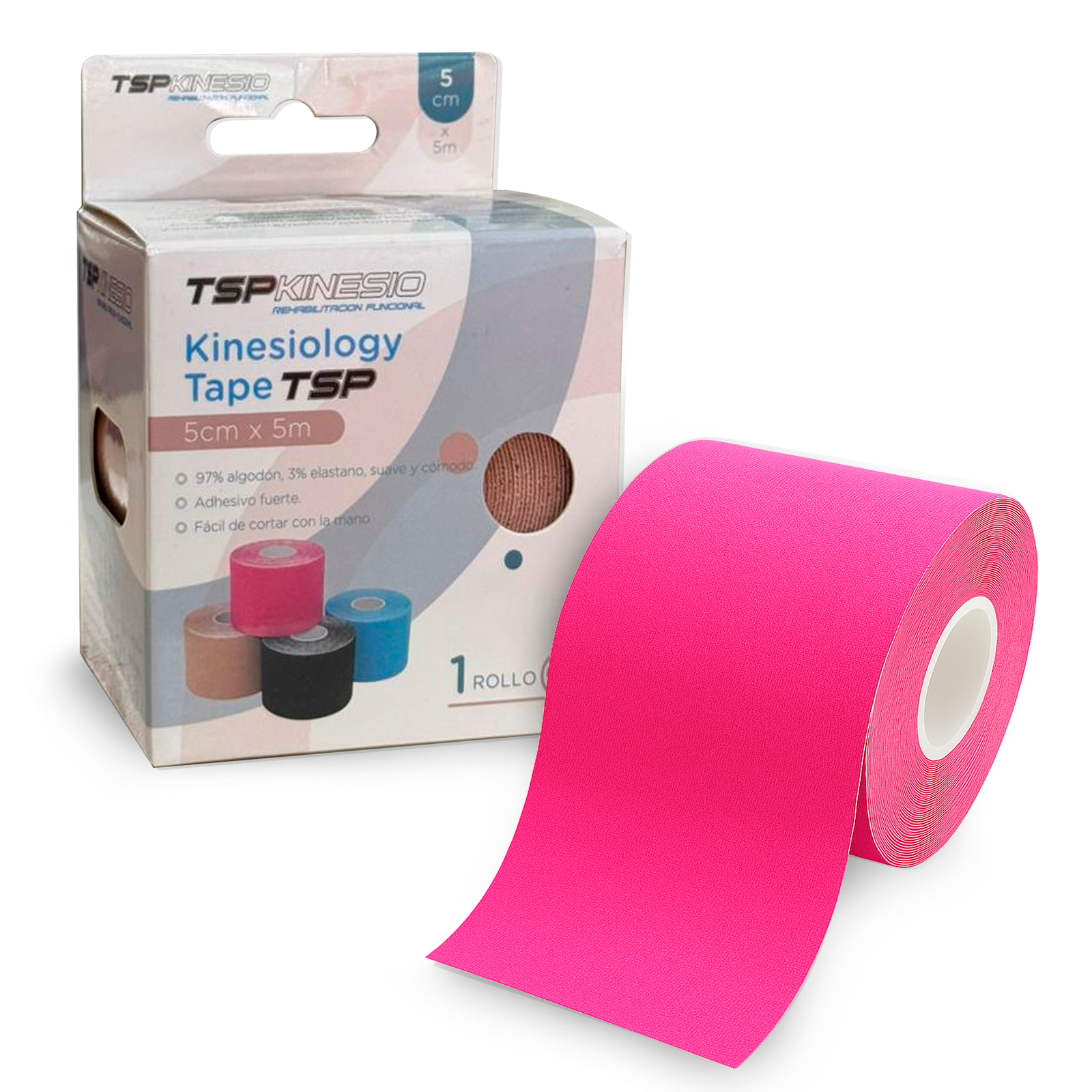 Venda Adhesiva Tsp Kinesio 5CM X 5 MTS - Imagen 4