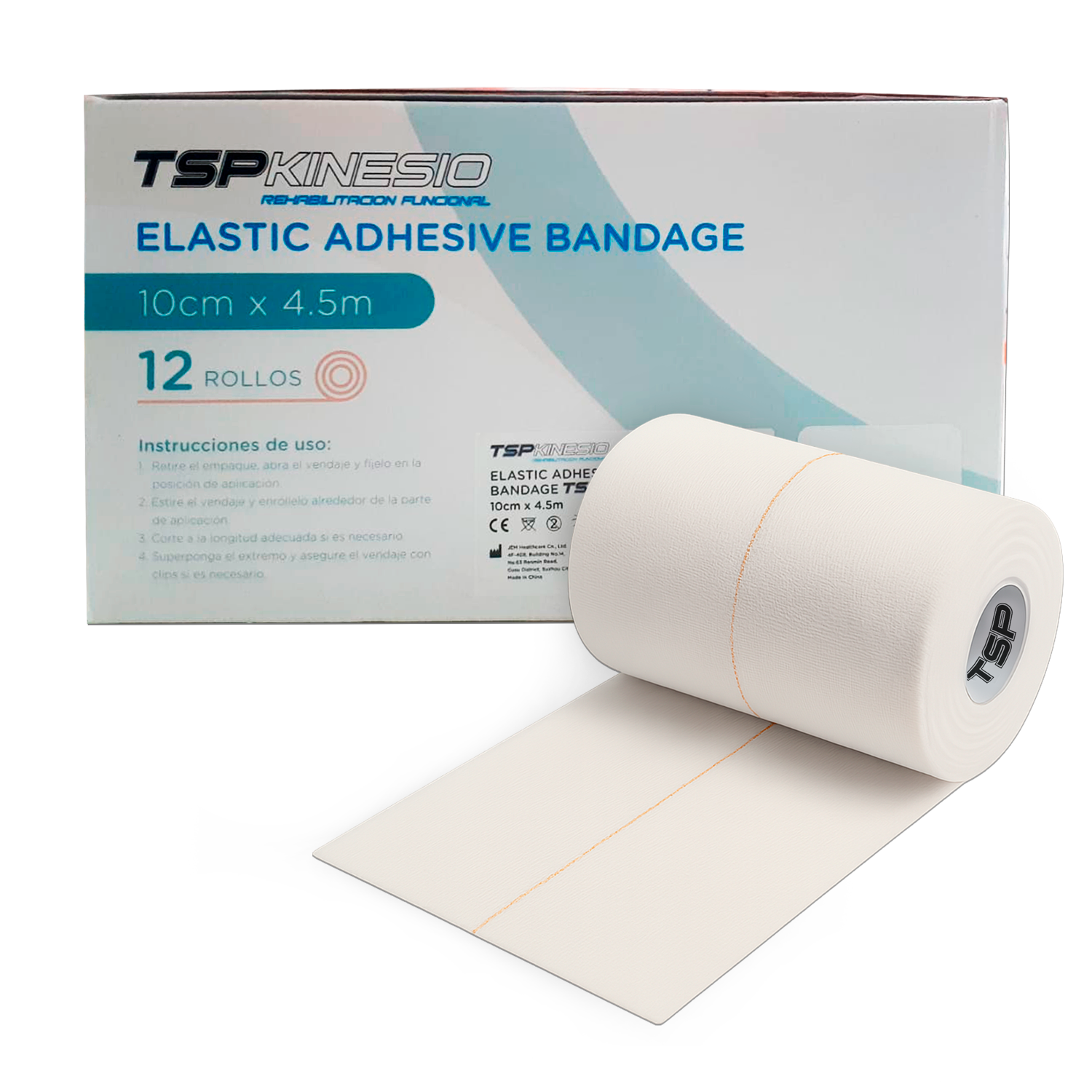 Venda Elástica Adhesiva TSP 10 cm × 4,5 m - Imagen 4