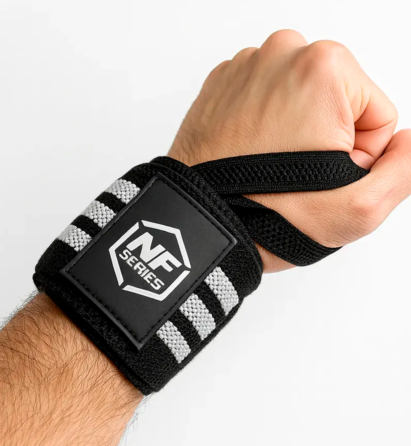 Muñequeras Elásticas NF Series para Entrenamiento, Gym y Cross Training - Imagen 3