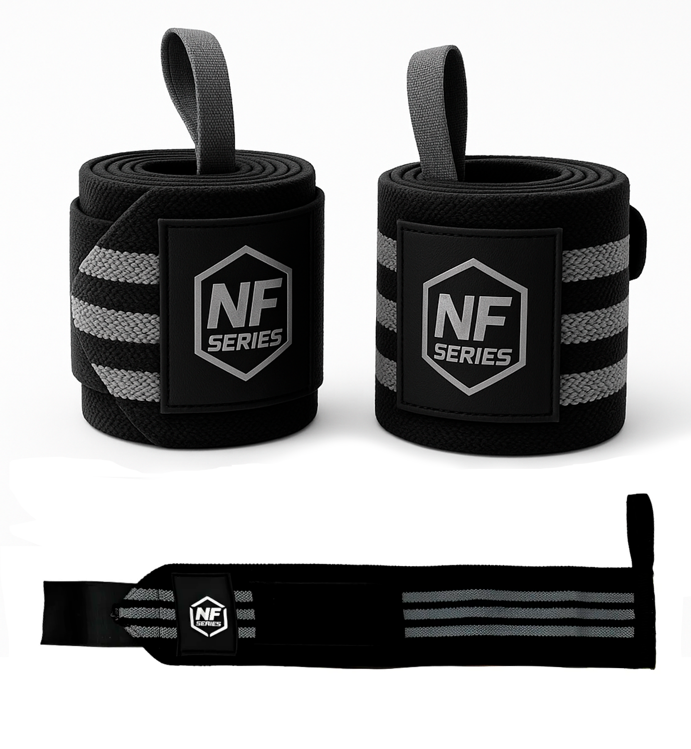 Muñequeras Elásticas NF Series para Entrenamiento, Gym y Cross Training - Imagen 4