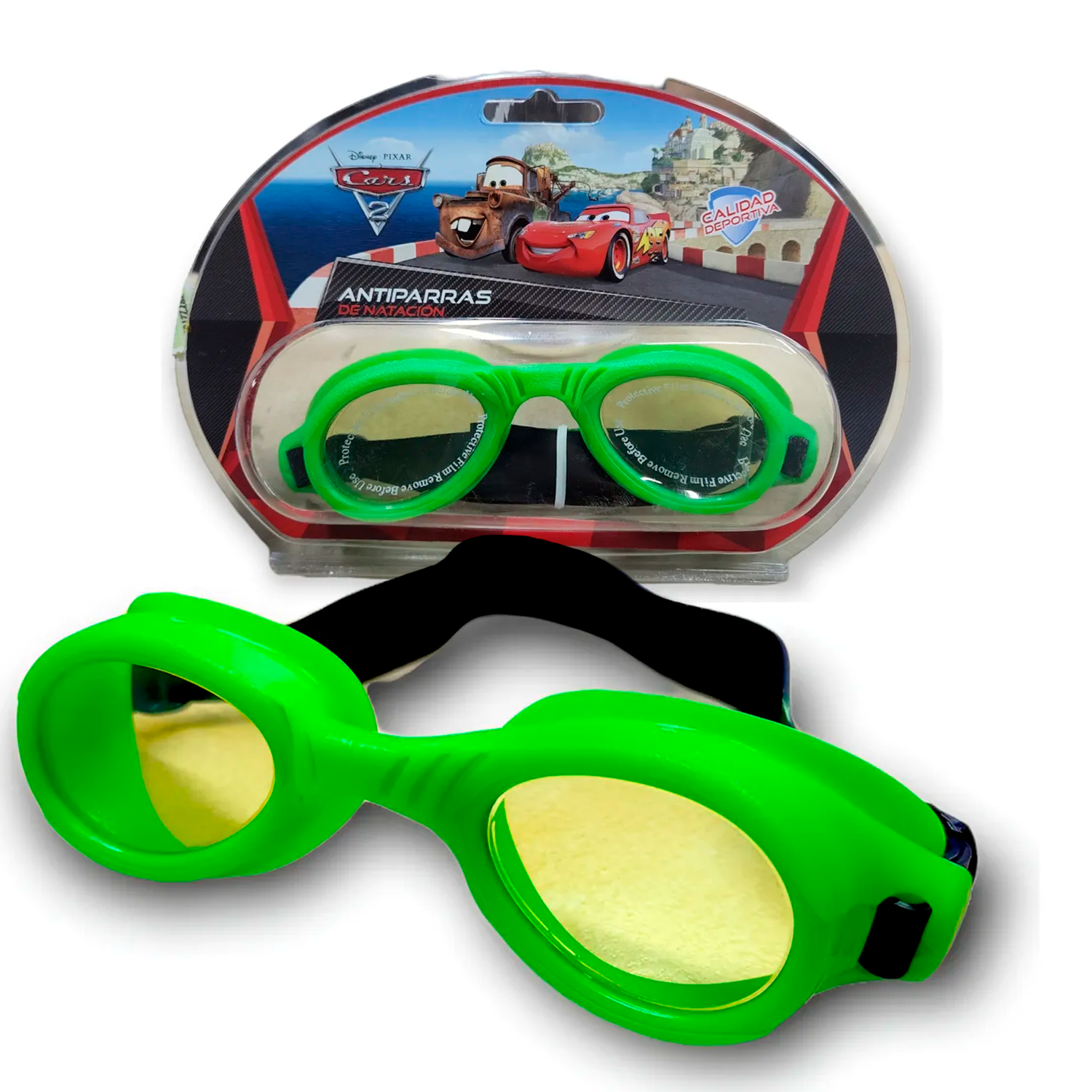 Antiparra Infantil Cars 100% Silicona – Natación Marfed - Imagen 3