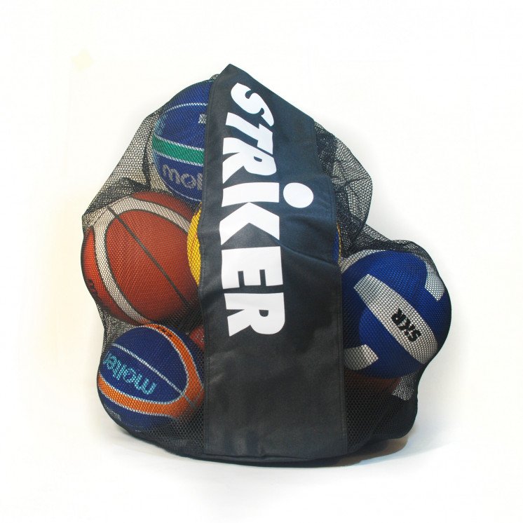 Bolso porta pelota negro profesional STRIKER