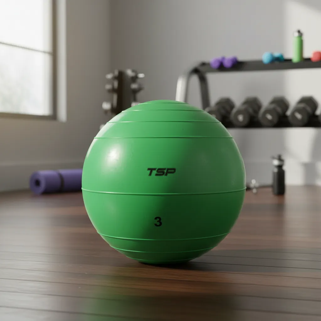 PELOTA MEDICINE BALL N°5 3KG CON PIQUE TSP - Imagen 3